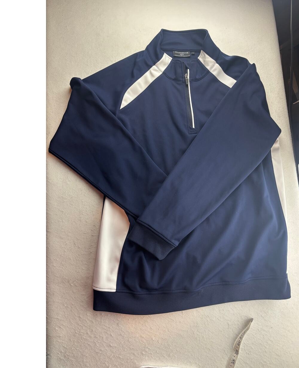 Glenmuir 1891 Old Course St. Andrews 3/4 Zip Sweater Size XXL